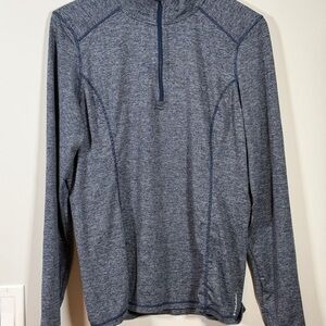 🏃♀️ HEAD Women's Athletic Track Jacket Size Large Black Grey Zip Running Tennis